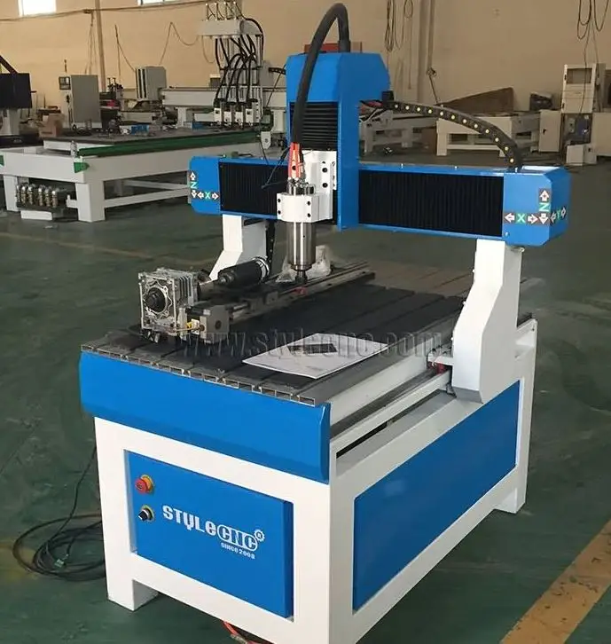 STYLECNC 4th Rotary Axis Hobby CNC Router For Sign Making
