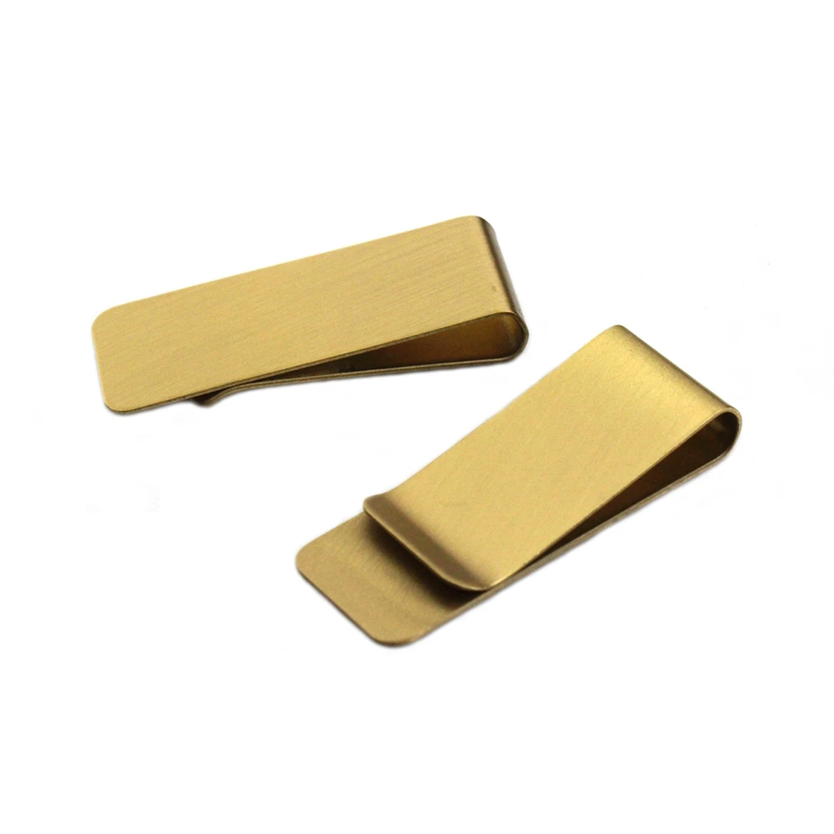 1pcs High Quality Brass Metal Money Clip Cash Clamp Holder Portable Money Clip Wallet Purse for Pocket Metal Money Holder