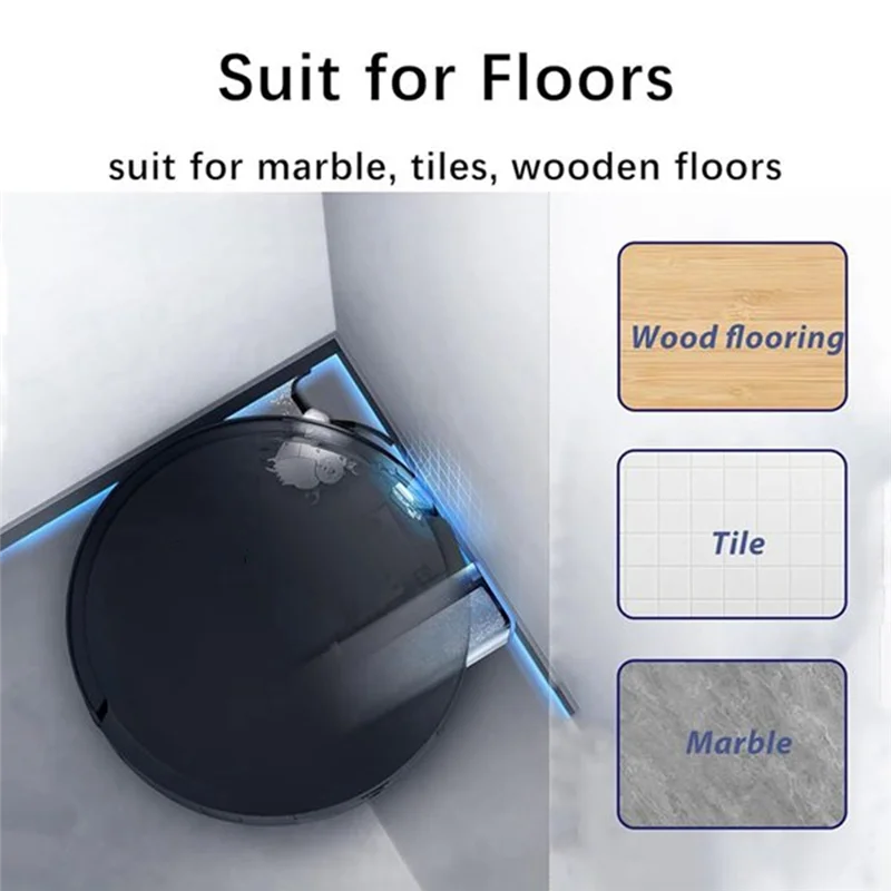 -ABJZ 2- шт. роликовая тряпка для Ecovacs X8 Pro Omni, аксессуары для подметальных машин, необходимые вакуумные аксессуары, сверхпрочные аксессуары