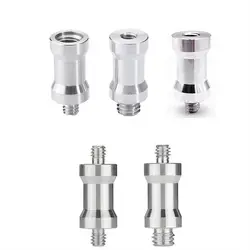 Conversion Screw 1/4 to 3/8 Screw Flash Stand Ballhead Monopod Adapter Screw Photography Accessories for SLR Camera Tripod