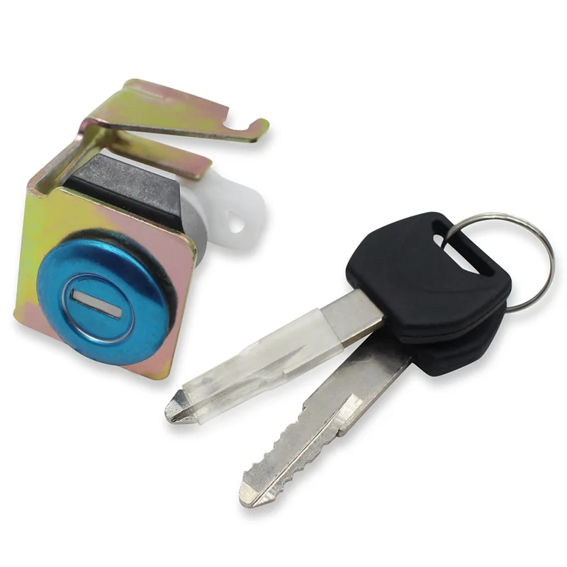 

A77Q-Motorcycle Ignition Switch Lock Seat Lock GAS Fuel Tunk Cap Lock With Key Set For Honda XL125V 2001-2006