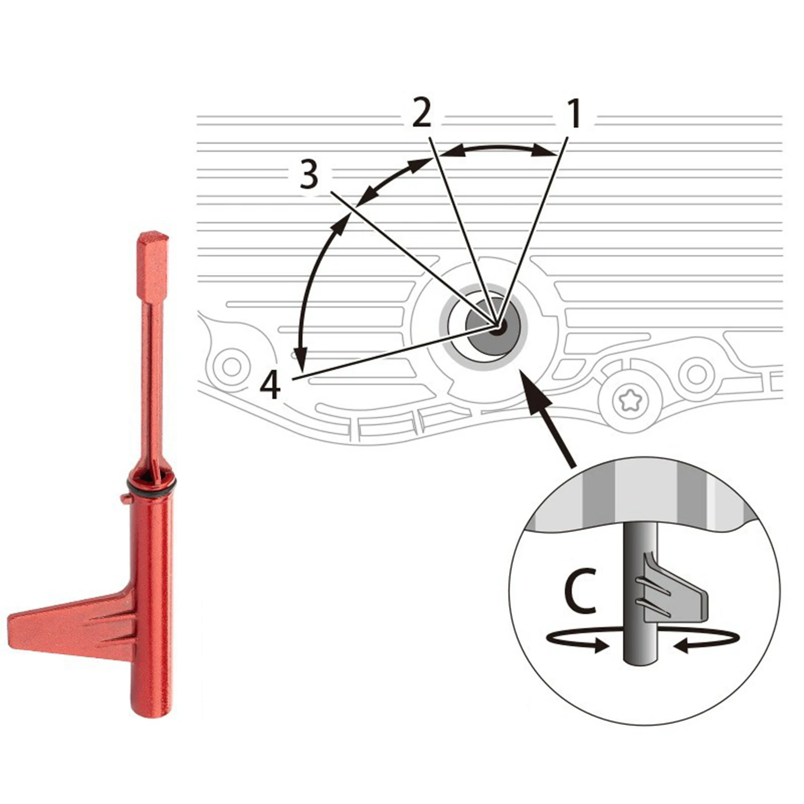 Transmission Oil Filler Replaces Durable Metal Rod Oil Change Tool Oil Draining Tool Adapter Kits for Mercedes-benz 725.0 9