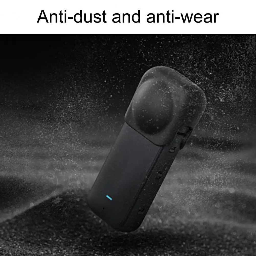 Lens Dust Cover  Eco-friendly Dust Proof Easy to Install  Motion Photography Camera Protector