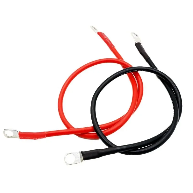 For M8 Extra Soft Silicone Wire Tinned Copper Cable 10 16 25 35 50 70 95 Square Battery Power Supply