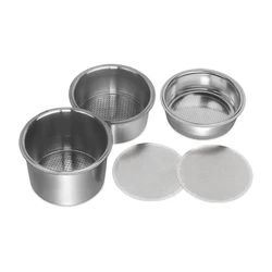 51mm Espresso Portafilter Baskets 51mm Puck Screens Compatible With Most 51mm Coffee Portafilters