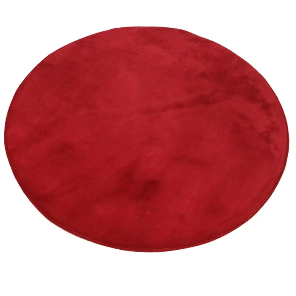 1.2M Soft Fleece baby Playhouse Tent Carpet Rug Pad Bedroom Cushion Mat Toy 11 Colors for Choice