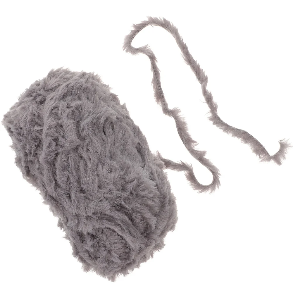 

Hand-Knitting Yarn Supple Acrylic Fibers Soft Comfortable Crochet Supply Long-Staple Fibers for DIY Craft Making