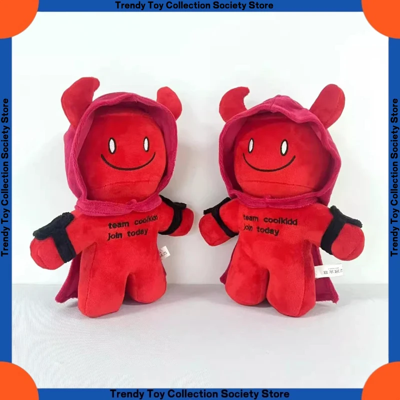 

Chance Forsaken Gubby Red Devil Doll Plush Toy Halloween Theme Cartoon Robot Forsaken C00kidd Game Peripheral Gift For Fans