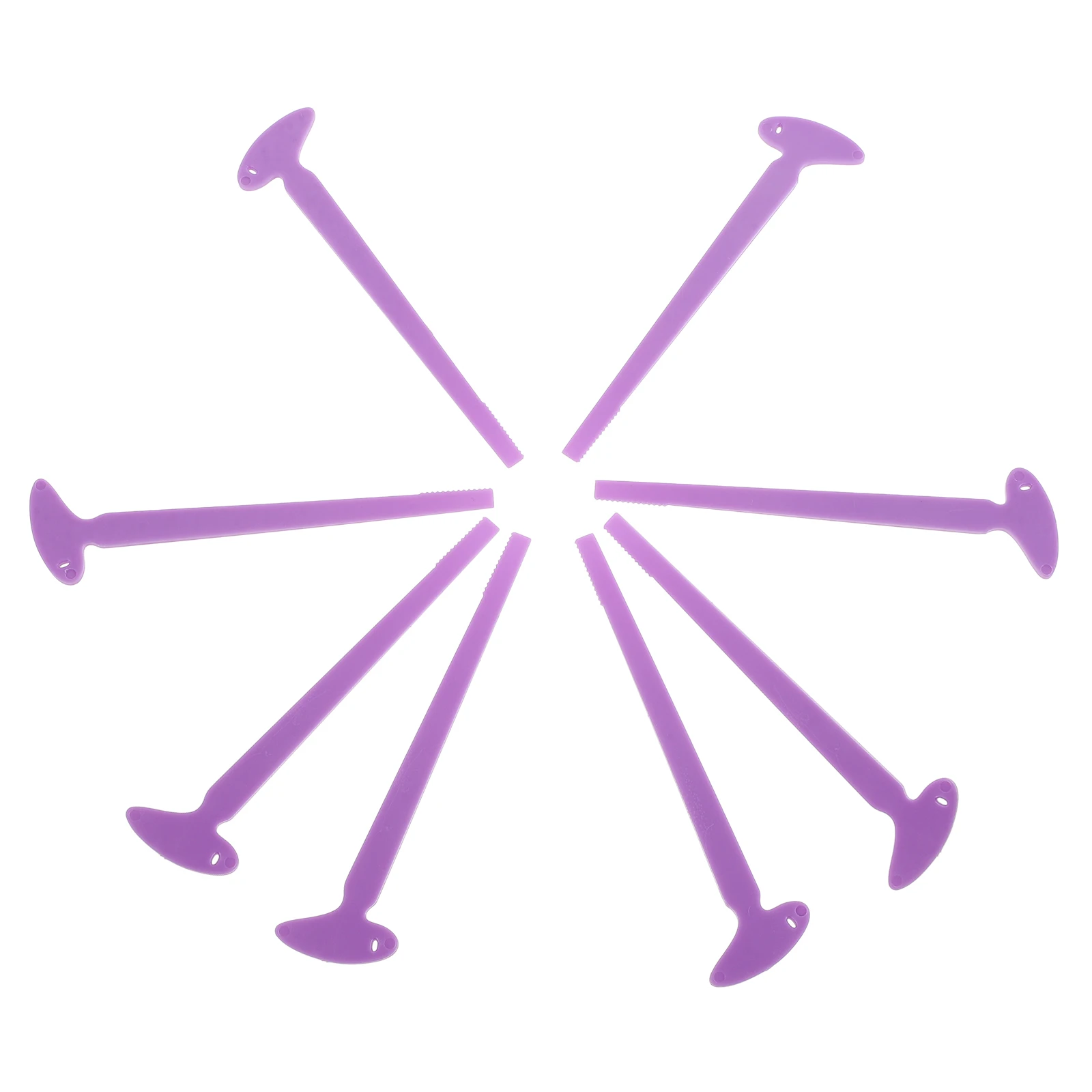 

8pcs Ocarina Ventilation Sticks Accessories Replacement Tools Purple Plastic Maintenance Cleaning Strips Enhanced Performance