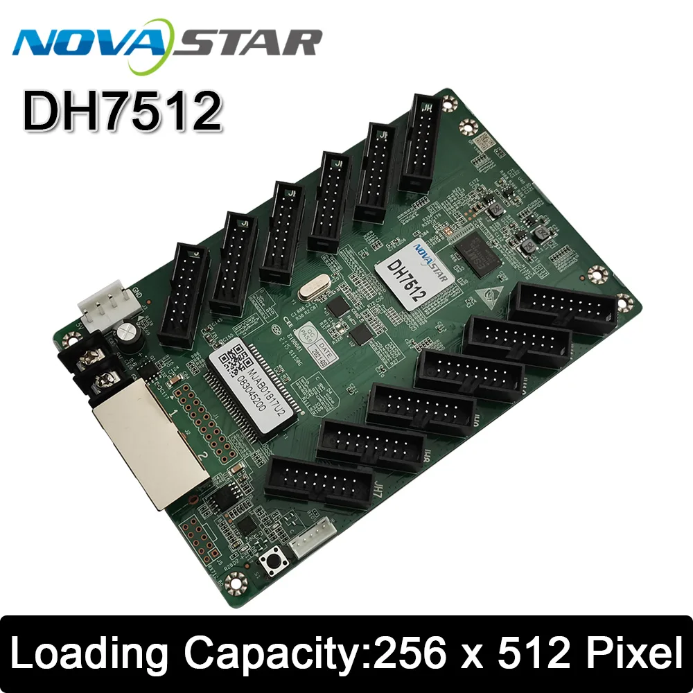 NovaStar DH7512-s Receive Card Full color LED display LED receive card,P2,P2.5,P3,P4,P5,P6,P8,P10 video wall LED receive card