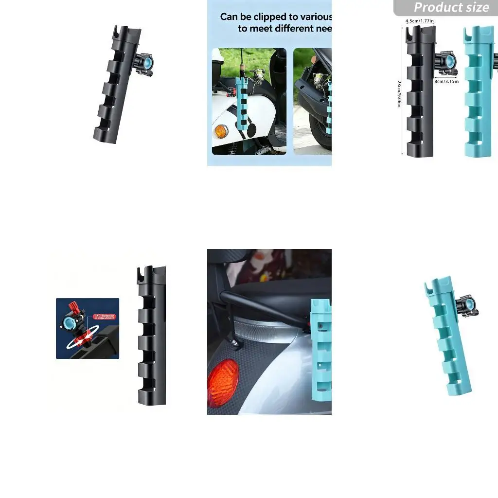 

Adjustable Plastic Fishing Poles Holder 360 Rotating Motorcycle Fishing Rod Rack Brackets For Motorcycles Enduring K1YF