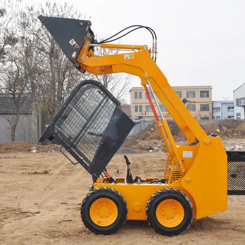 YUGONG Construction Engineering Excavating and Loading Integrated Machine Garden Orchard Skid Steer Loader