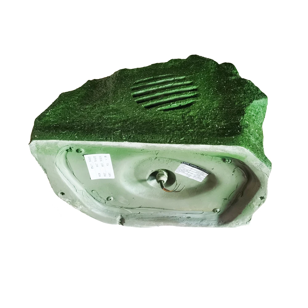 Landschapsluidspreker Passieve rotssteenluidspreker voor buiten 100-spanning PA-systeem