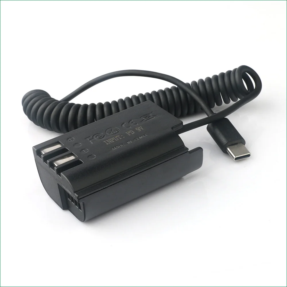 PD USB-C Type-C DMW-DCC17 DC المقرنة DMW-BLK22 الدمية البطارية لباناسونيك S5 DC-S5 DC-S5K DC-S5GK DC-GH5 II DC-GH6 DC-GH6GK
