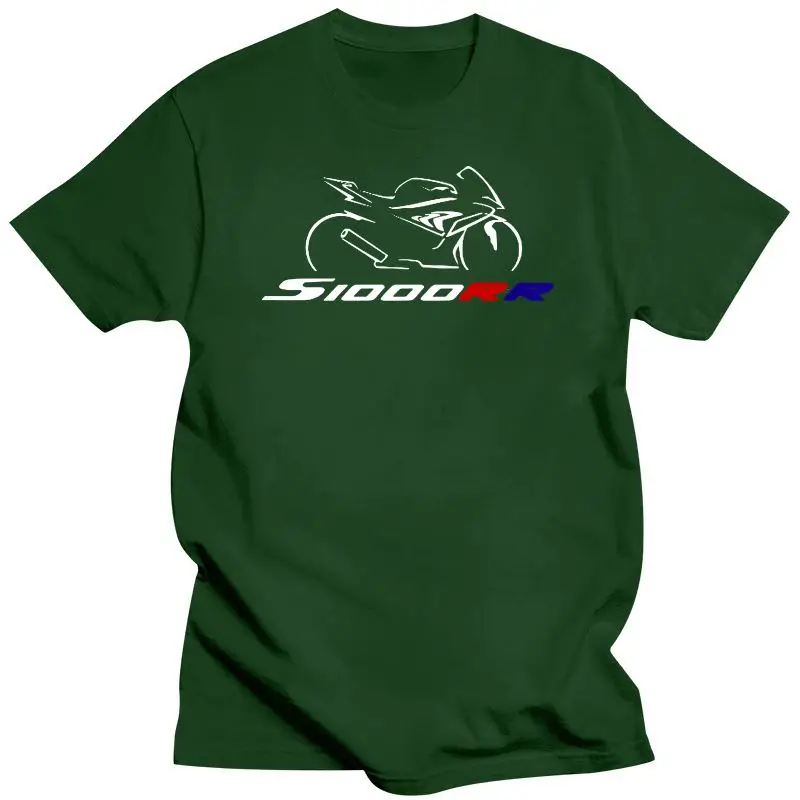 T-shirt de moto décontracté pour hommes, T-shirt classique, Allemagne, S1000RR, S 2024 RR, Nouvelle mode, 1000