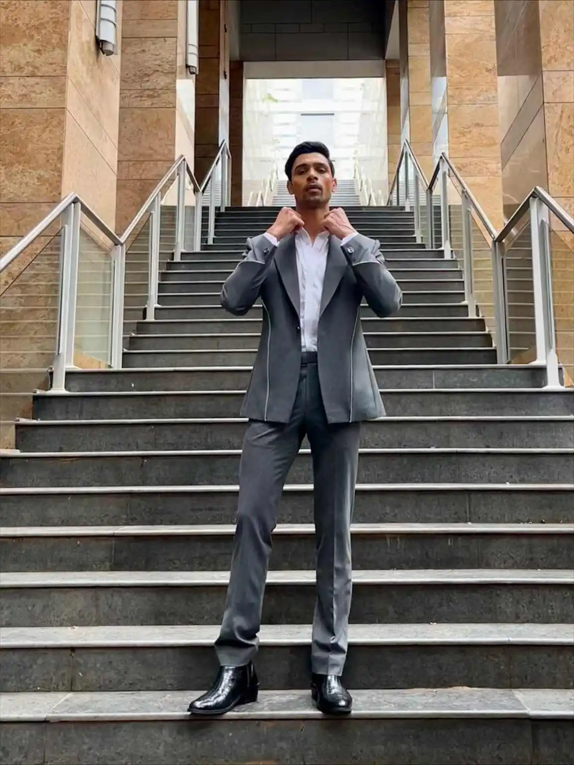 Classic Wedding Men Suit Party Suits Slim Fit 2-Pcs Coat Pants Tailor-Made Groom Tuxedo Formal Occasions Wear Size Customized