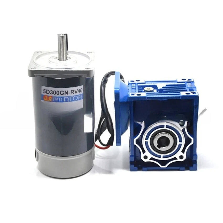 

DC Gear Motor Worm Gear Gearbox, High Torque, Output Shaft Diameter 18mm, 5D300GD-RV40, DC 12V, 24V, 300W, New Arrival