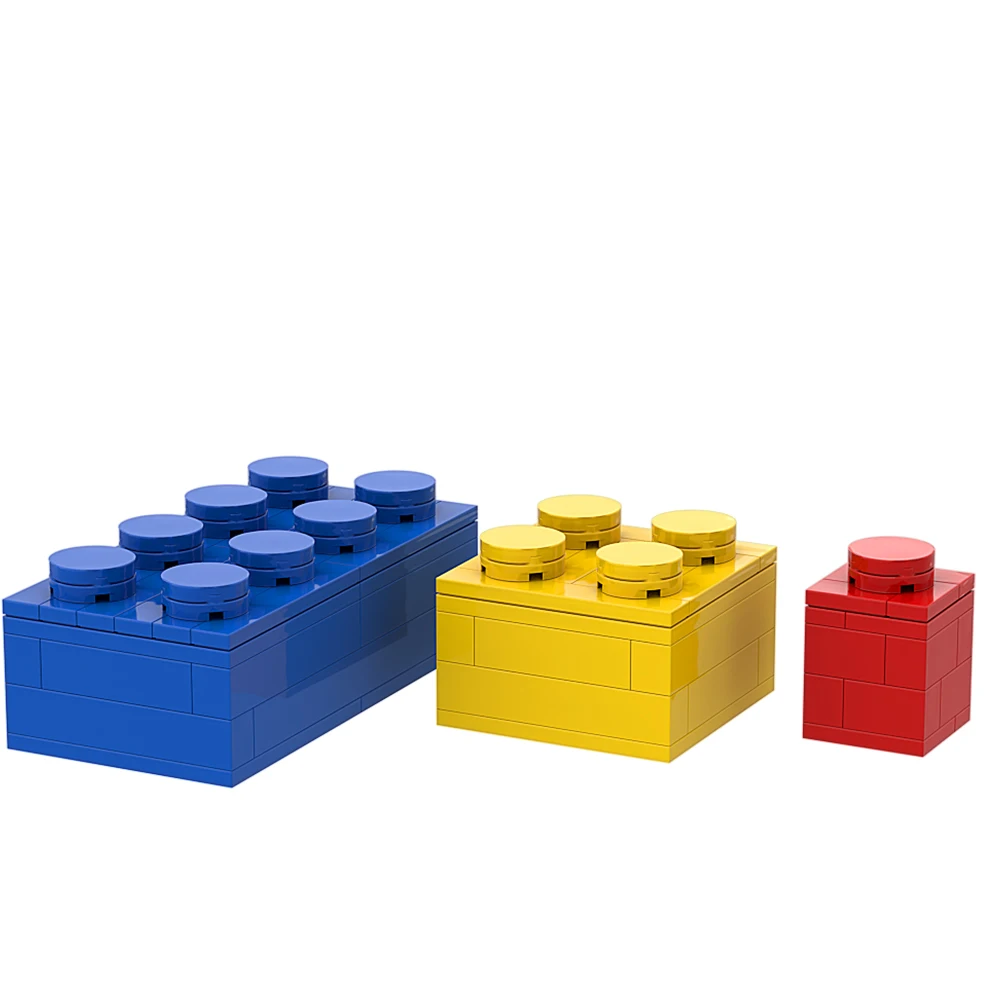 Gobricks MOC-44528 Big Bricks Wall Accessories Particles Building Block set Brick Particle Model Education Brick Toys Kids Gift