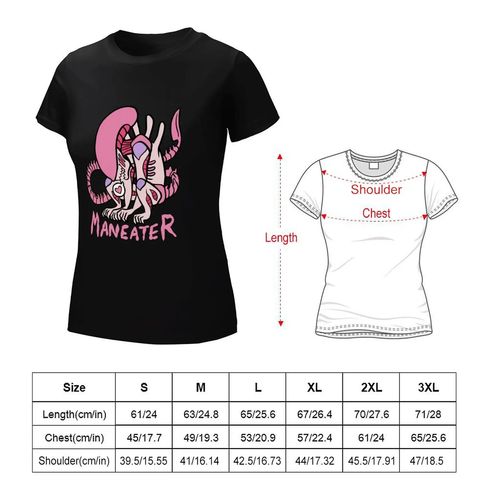 Xenomorph Alien, Xenomorph art T-shirt hippie clothes cute tops t shirts for Women loose fit