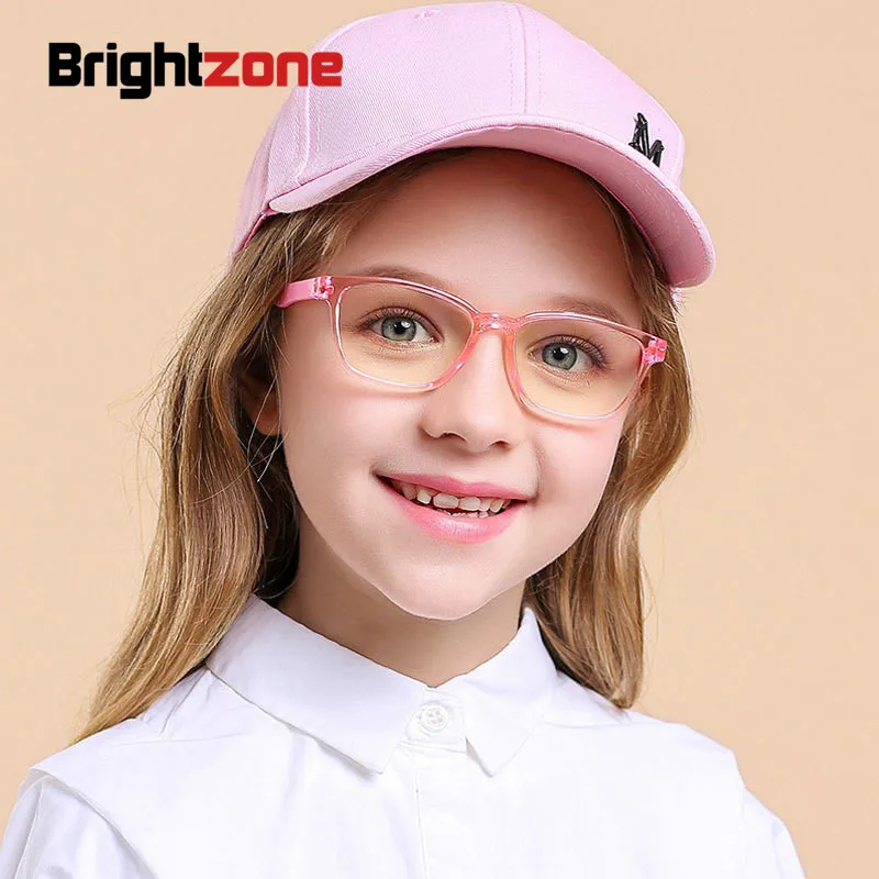 

Anti Blue Ray Light Kids Full Rim Gamer Glasses Computer Lovely Pink CuteTR90 Optical Frame Prescription UV400 Eyeglasses Oculos