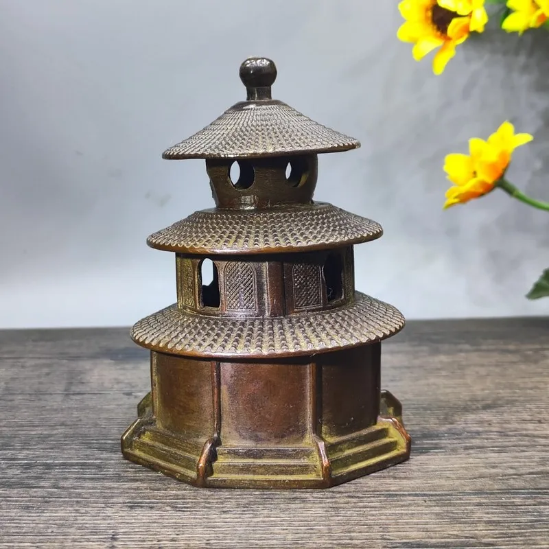 Antique-style bronze incense burner, wholesale, for home use, suitable for indoor incense offerings and as a decorative piece