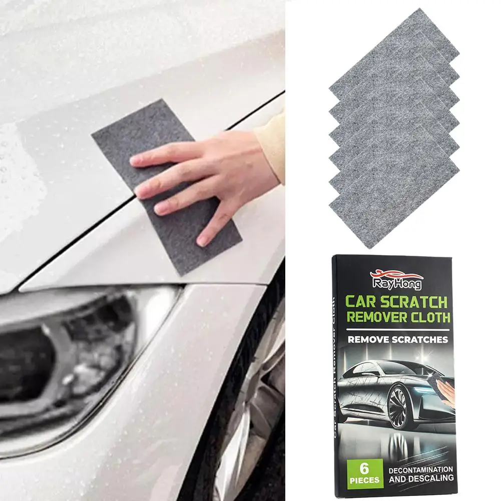 Car Scratches Multifunction Nano Magic Cloth Scratch Erase Car Residues Repair Paint Scratches Scratches K7Q0