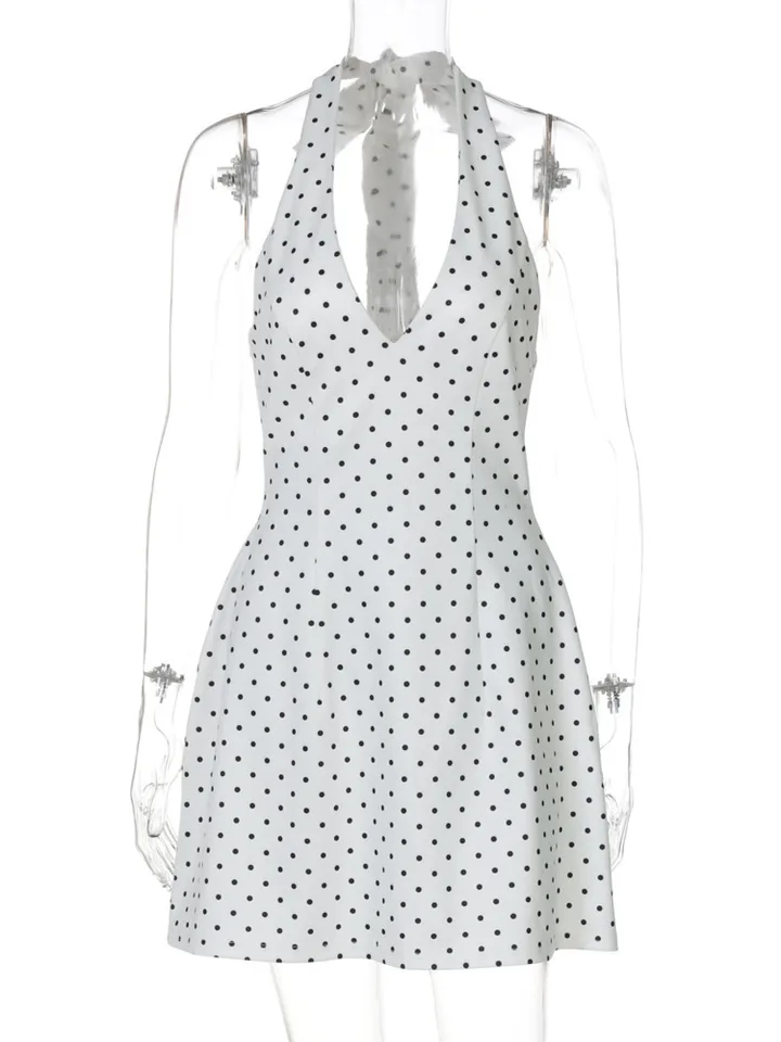 halter midi summer dress Jasmine Halter Midi Dress ~ Dusty Blush Crisp M