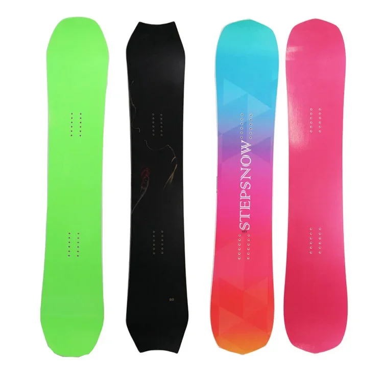 Good quality   custom  outdoor  children  man wood core wear-resistant  alpine mountain   snowboard  snow skis