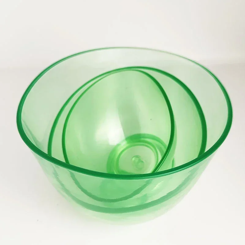 S/M/L/XL Dental Gypsum Clear Mixing Bowl Printing Material and Bowing Rubber Plaster Impression for Dental Laboratory Equipment