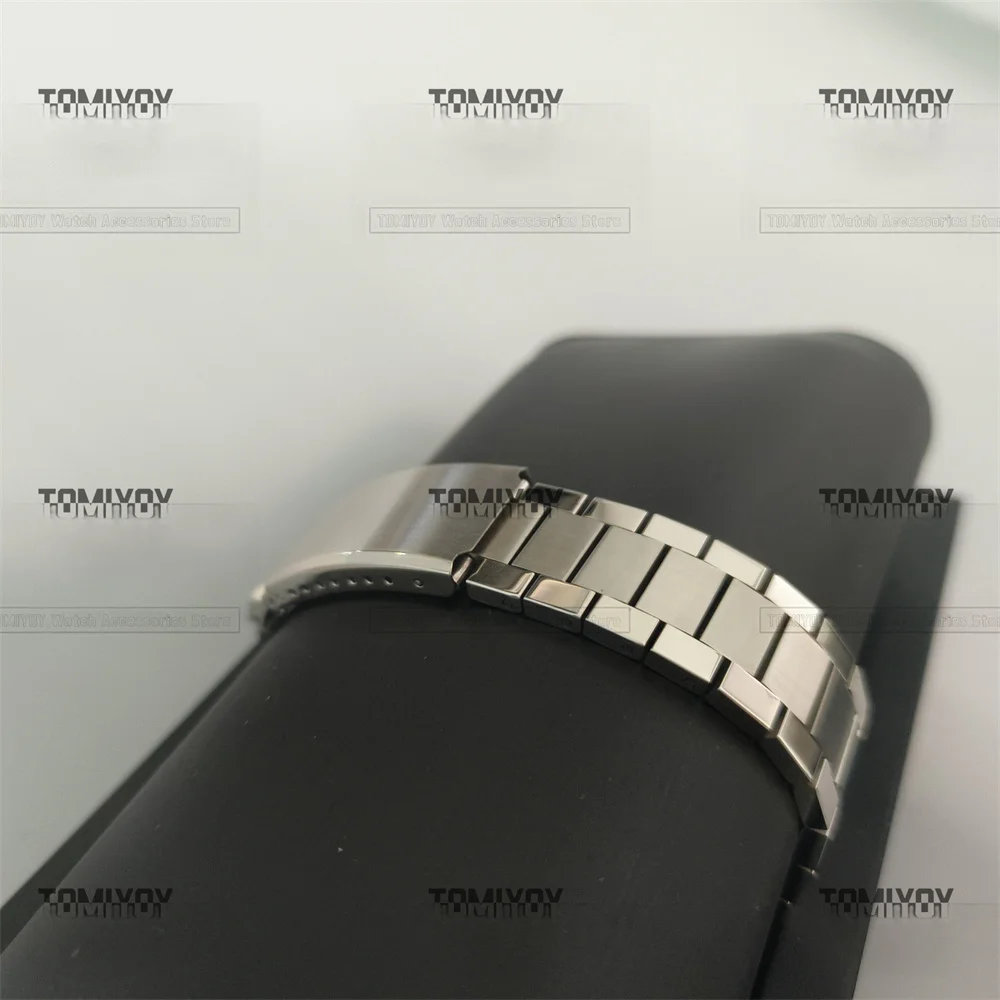 Flat End 20MM Oyster Vintage Style Bracelet Stainless Steel Strap Fit For SEIKO TISSOT CASIO OMEGA TIMEX Universary Watch