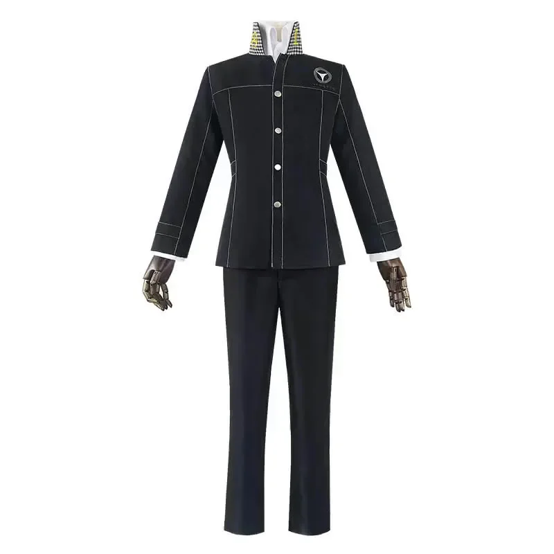 Yu Narukami Cosplay Costumes Anime P4 Men Boy School Uniform Role Play Halloween Christmas Carnival Dressing For Man