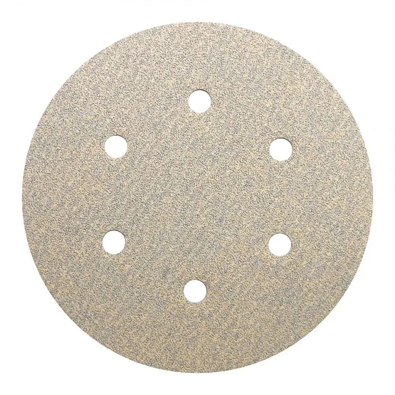 10pcs-set 40sets-ctn 150mm 6 inch sanding discs 6 hole sandpaper 40 60 80 120 grit Orbital Sander pads