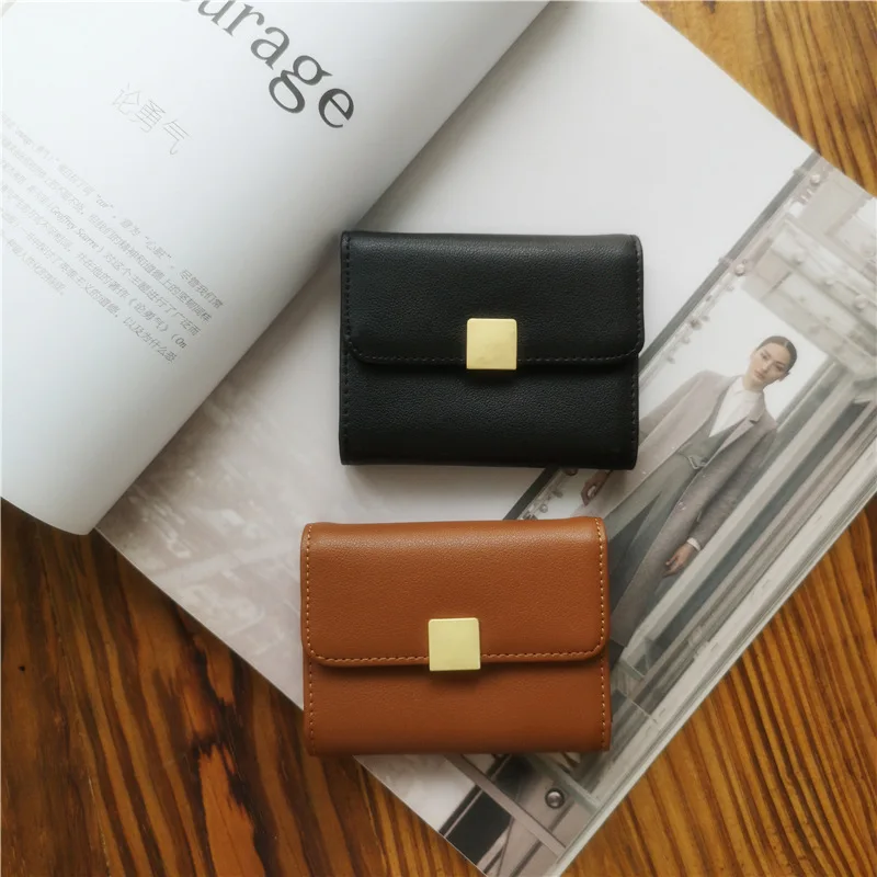 

2023 new genuine leather card bag, multi-card slot small bag, women's simple mini card holder, compact organ card holder