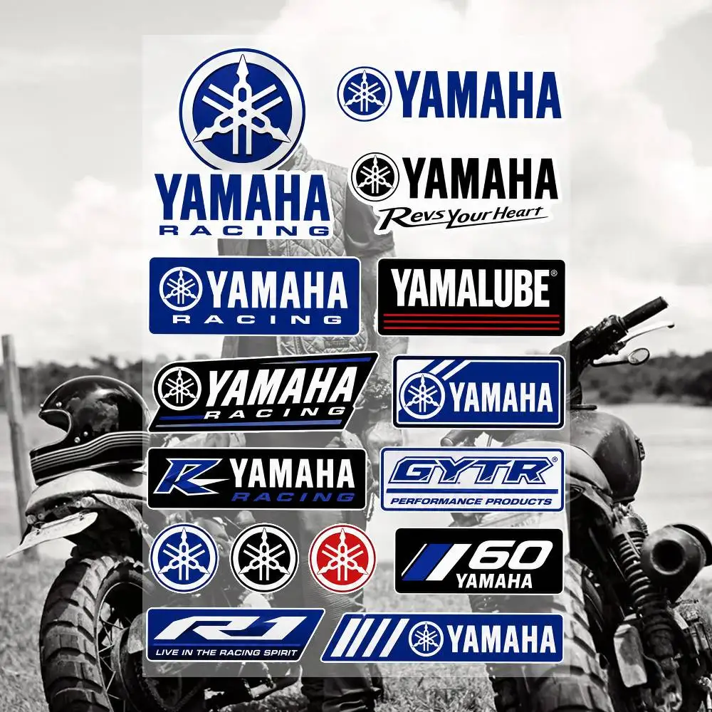 Image of Y-AM-AHA Wasserdichte Vinyl-Aufkleber für Auto, Motorrad, Fahrrad, Skateboard, Laptop, Flasche, Handy