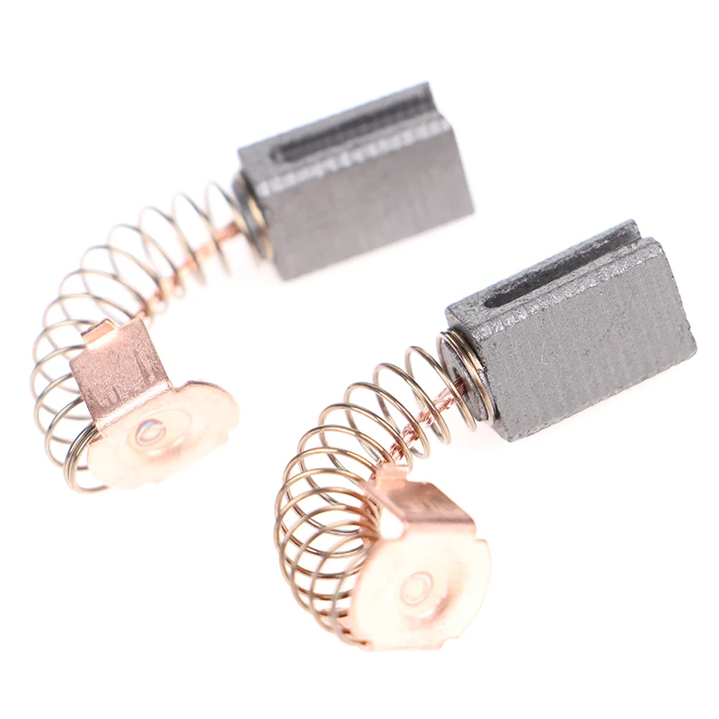 2Pcs Carbon Brushes 5 x 8 x 12mm for Black Decker Angle Grinder G720 Power Tools Electric Motors Spare Parts Replacement