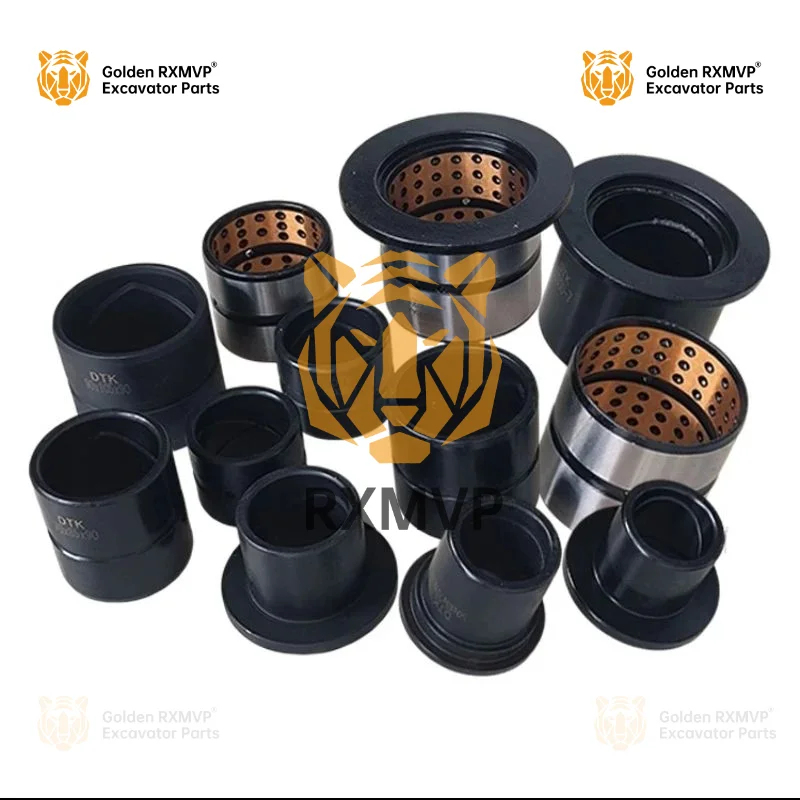 Excavator Steel Sleeve Shaft Sleeve Combination Wear-resistant Bearing Horse Pull Head Bucket Pin Stainless Steel Single X