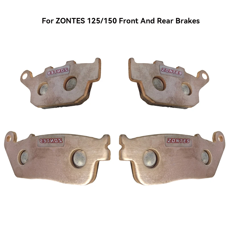 Motorcycle Front Brake Pads Rear Pad Disc Brake Pads For Zontes G1 125 / G155 SR / U 125 / U1 125 / U1 155 / Z2 KD150-G1-G2