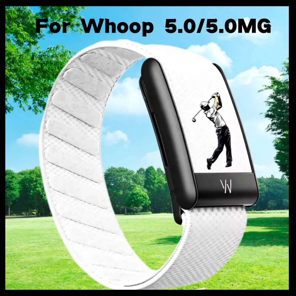 Nylon Cartoon Printed Magnetic Loop Strap With Frame Replacement Kit Compatible With Whoop 5.0 MG Breathable Fitness Wristband