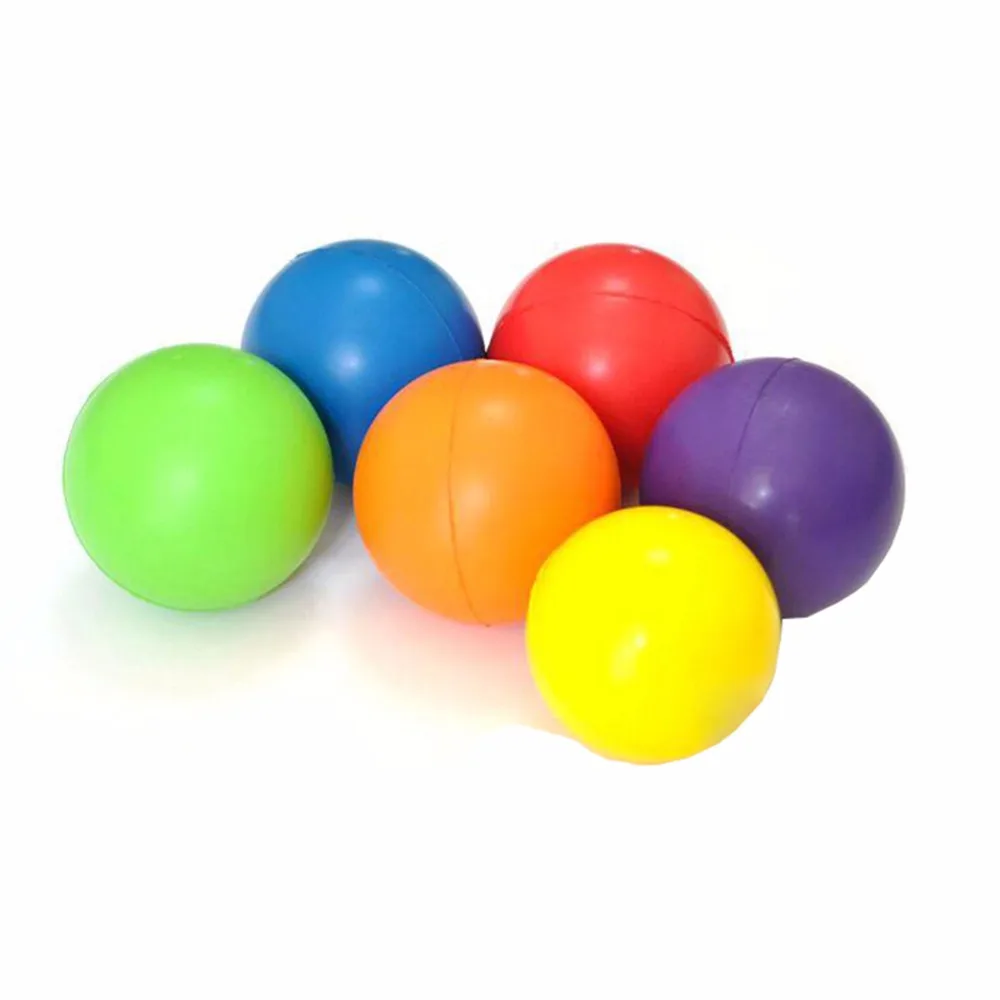 New 1PCS Stress Fidget Hand Relief Squeeze Foam Squish Balls Kids Toy 7cm Reusable