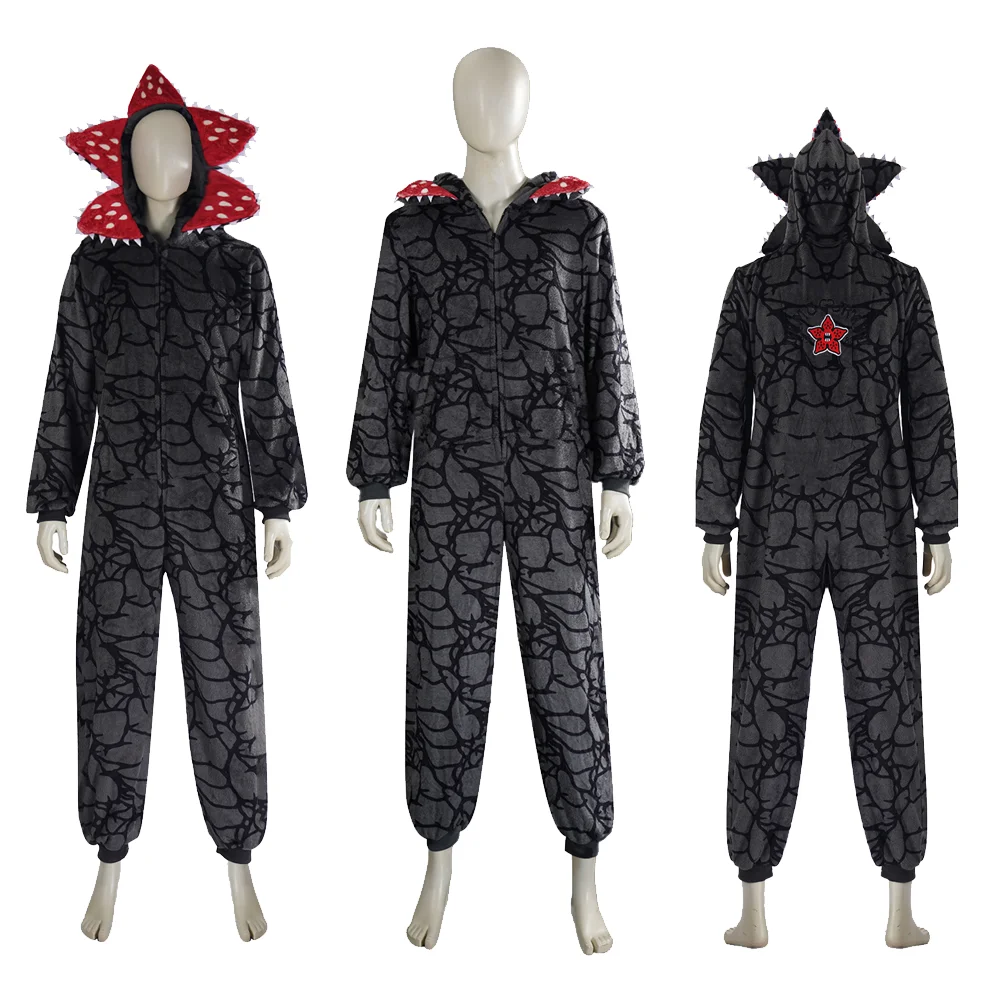 

Demogorgon Cannibal Flower Cosplay Costume Pajamas Jumpsuit Fall Winter Loungewear Fashionable Comfortable Sleepwear Halloween