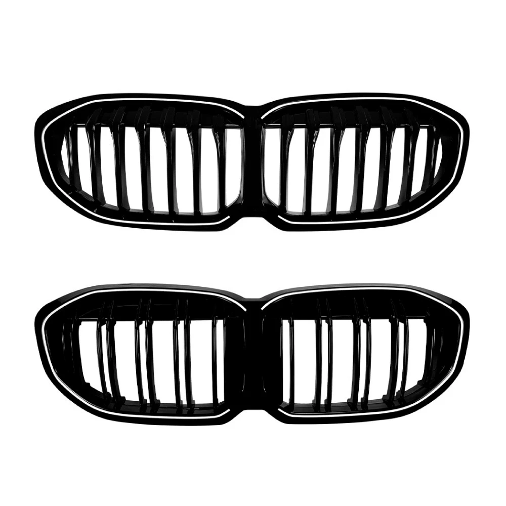 Suitable for BMW 1 Series F40 2019-2024 single line double line LED illuminated grille modification with lights