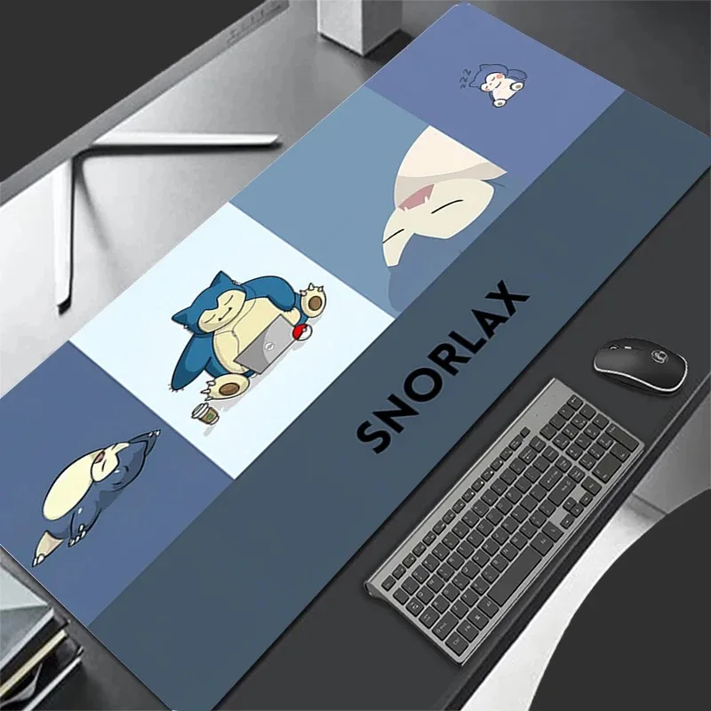 Gaming Mouse Pad Large Gamer XXL Keyboard Desk Pokemon Snorlax Mouse Mat Carpet Rubber Tapis Souris Gaming Notbook Pc Mousepad - view 2