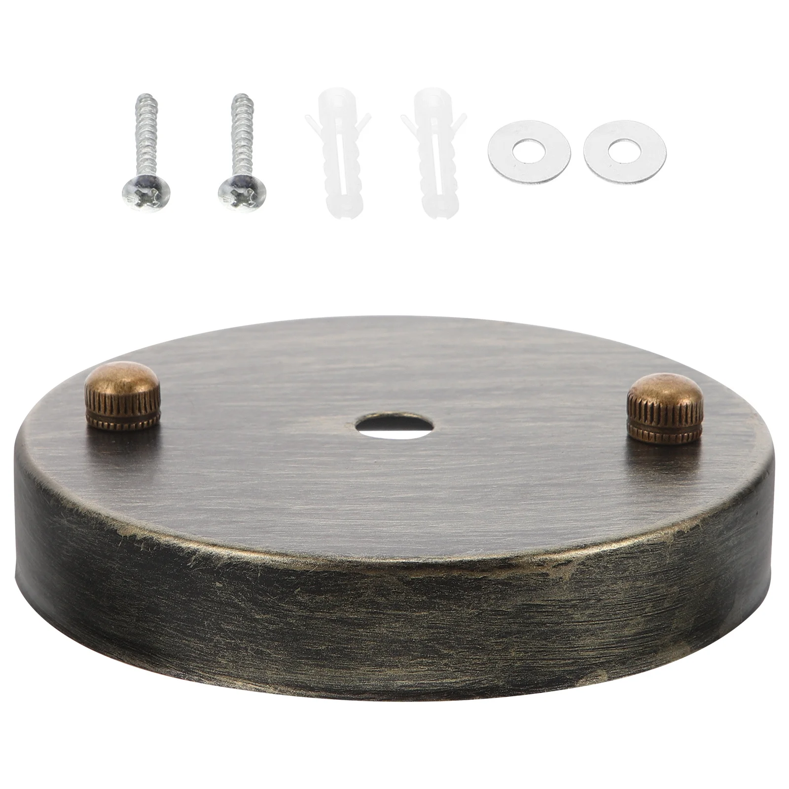 鉄製天井プレートランプキャノピーヴィンテージインダストリアルスタイル照明器具取り付けプレートペンダントライト用ホーム廊下レストラン