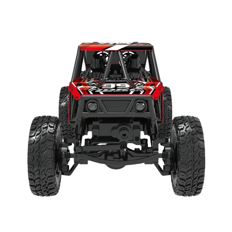 YSUN-For LDRC 18499 1/18 Remote Controlled 4Wd Climbing Rc Car Professional Model Pipe Rack Vehicle Red