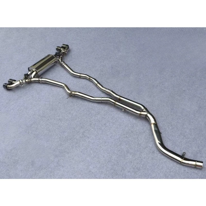 2.0T Z4 Stainless Steel Racing Exhaust Catback System Titanium Car Exhaust Pipe Polished Coupe Min. Order 1 Piece Customized