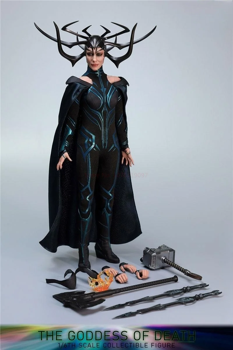 

Limited F010 1/6 Scale The Goddess Of Death Juice Girl Hela Figure Full Set 12'' Female Soldier Action For Fans Collection Toys