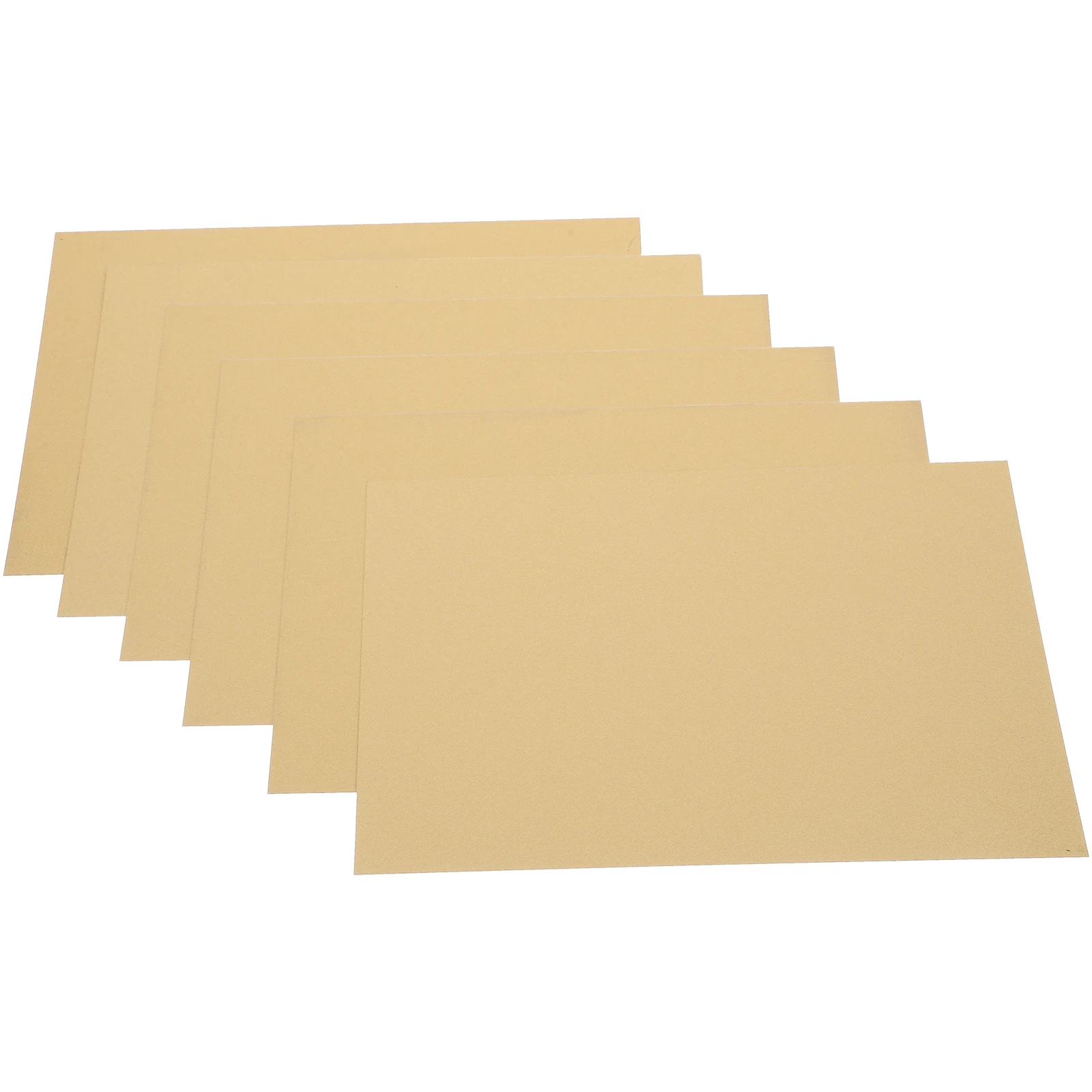 

6pcs Sublimation Aluminum Blanks Metal Photo Sign Boards For Party Home Decor Durable Rustproof Creative Decoration Plates