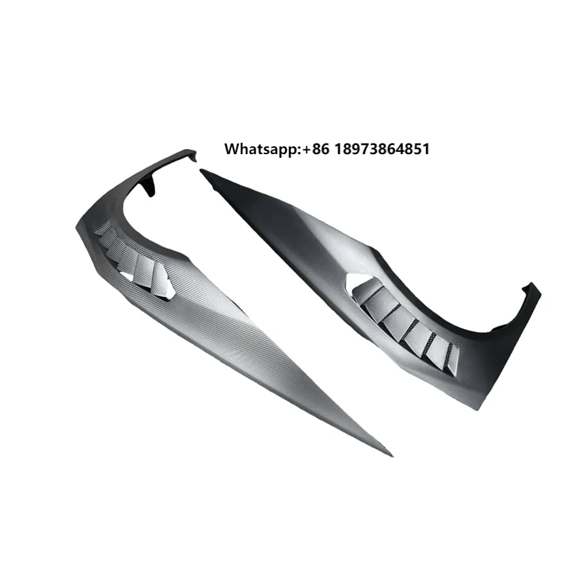 

Vorstein Style Dry Carbon Matte Carbon Fiber Front Fender for Lambo Huracan LP610 LP580 EVO Performante Fender 2014-2018