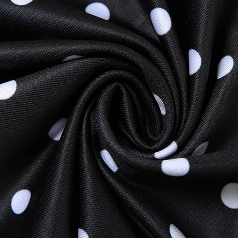 الصيف الاتجاه مائل الرقبة فستان المرأة منقطة طباعة السباغيتي حزام نحيل أنيق كلوبوير ماكسي Bodycon Vestidos