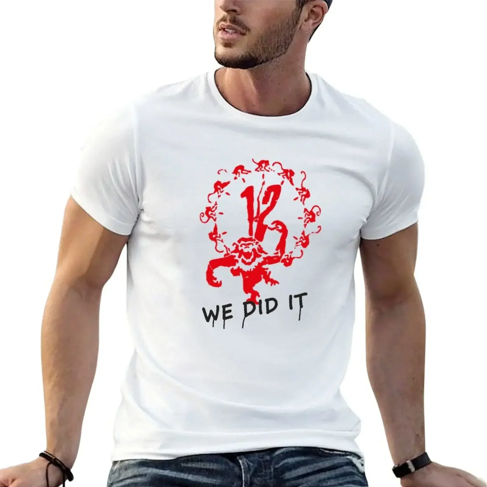 12 Monkeys - We Did It T-Shirt graphic t shirts shirts graphic tees anime mens graphic t-shirts hip hop